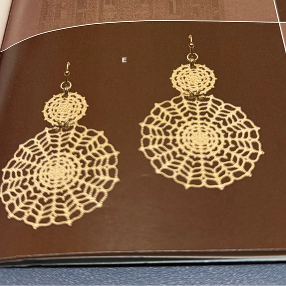 LIA SOPHIA "Pizelle" Web Earrings - Picture 3 of 6